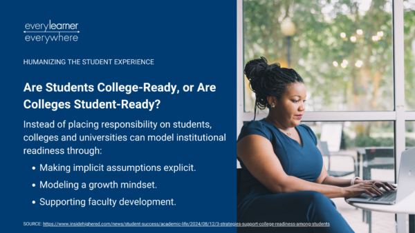 Photo illustrating an instructor working at a laptop to prepare a course for students