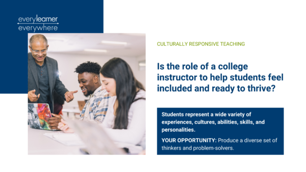 Photo illustrating professor working with students