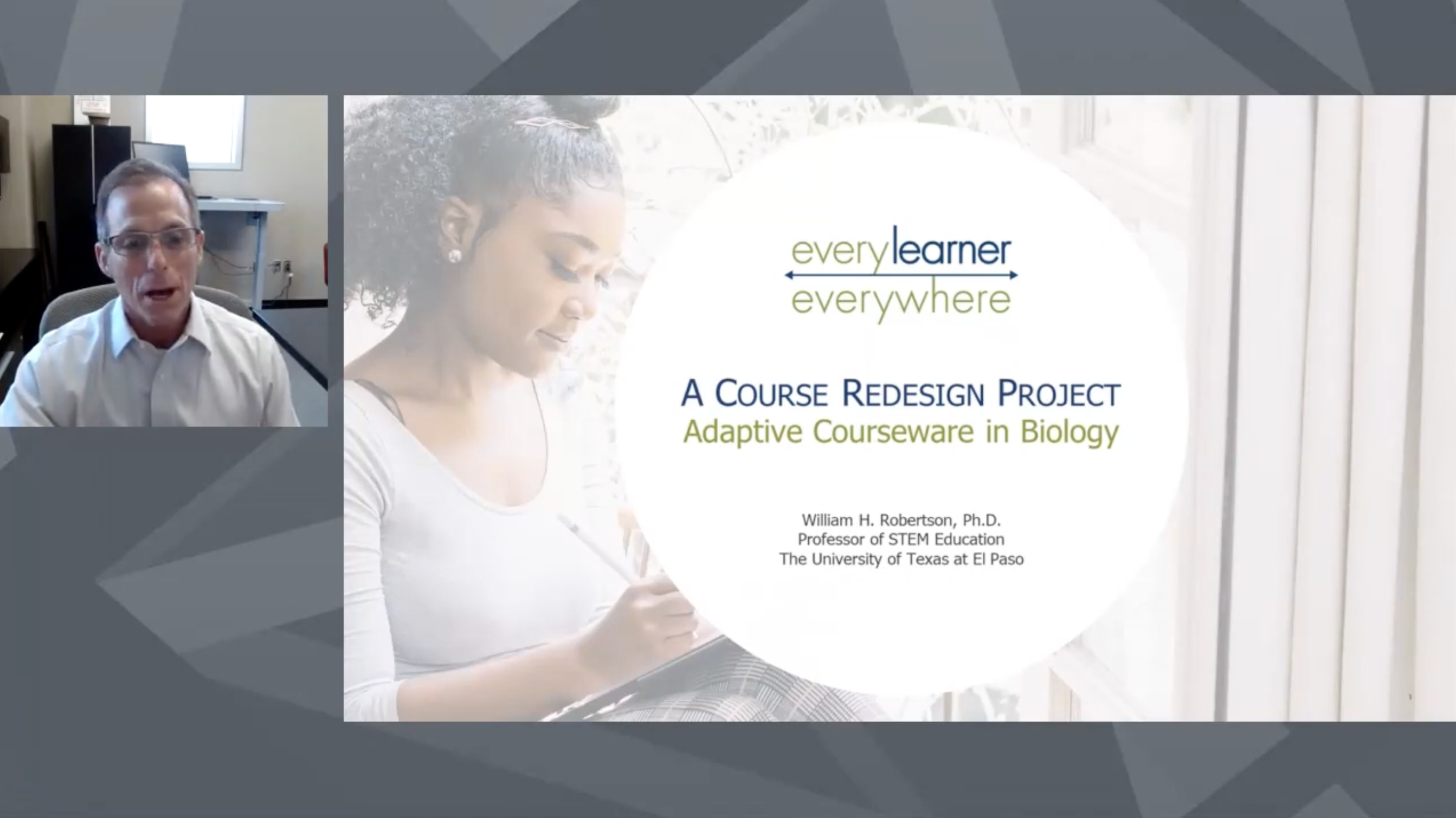 Adaptive Courseware in Biology webinar thumbnail