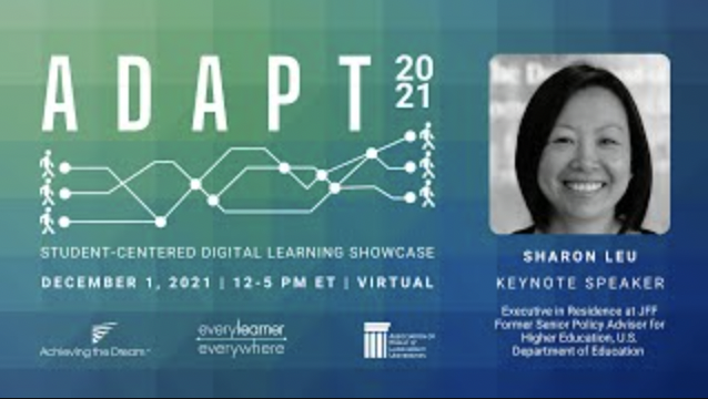 APLU Adapt 2021 Opening Plenary keynote thumbnail