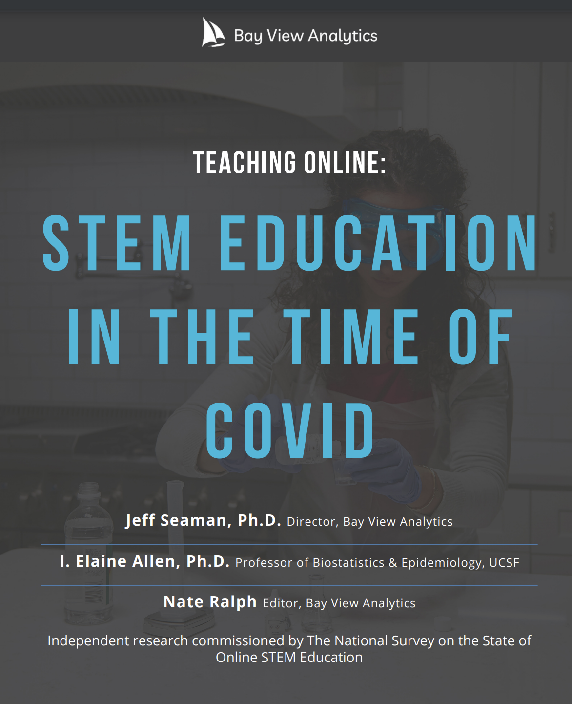 Teaching Online: STEM Education in the Time of COVID Cover