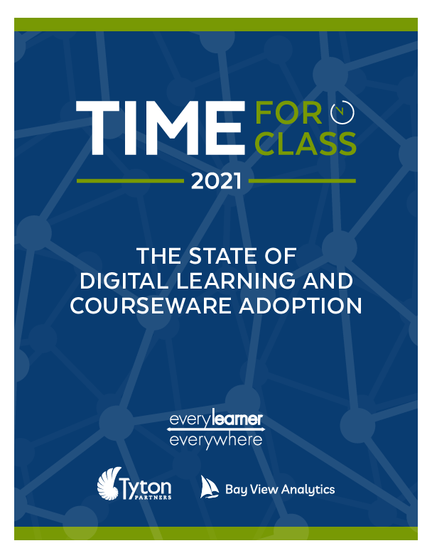 Time for Class: Digital Learning and Courseware Cover